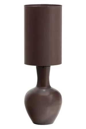 WOOOD Loa tafellamp xl metaal hoogglans bruin Premium