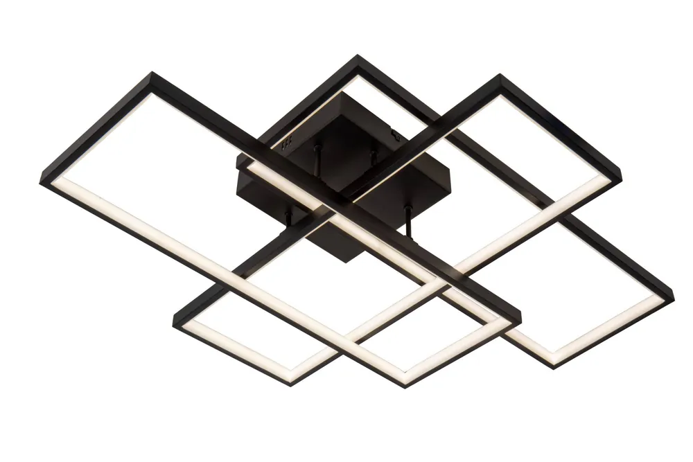Actieprijs Lucide LOKERO - Plafonnière - LED Dimb. - CCT - 1x60W 2700K/ LOKERO