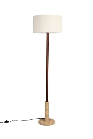 Dutchbone Jackson vloerlamp/ staande lamp Travertin Gecertificeerd