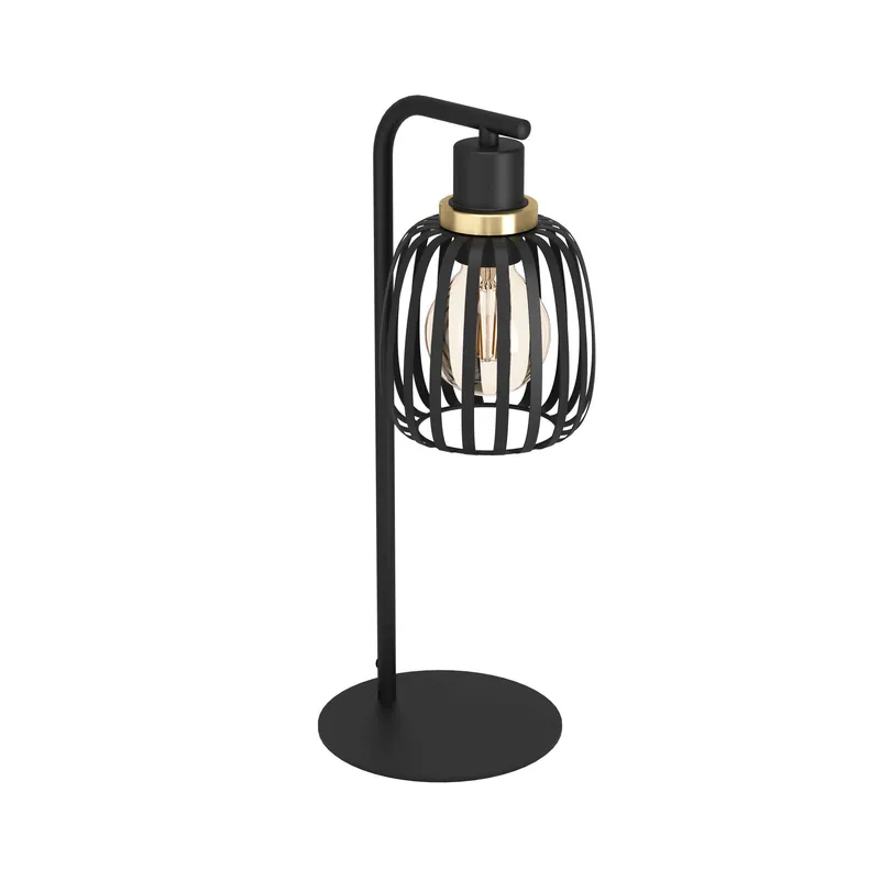 EGLO Pocicas Tafellamp - E27 - 50 cm - Zwart Goud Superprijs