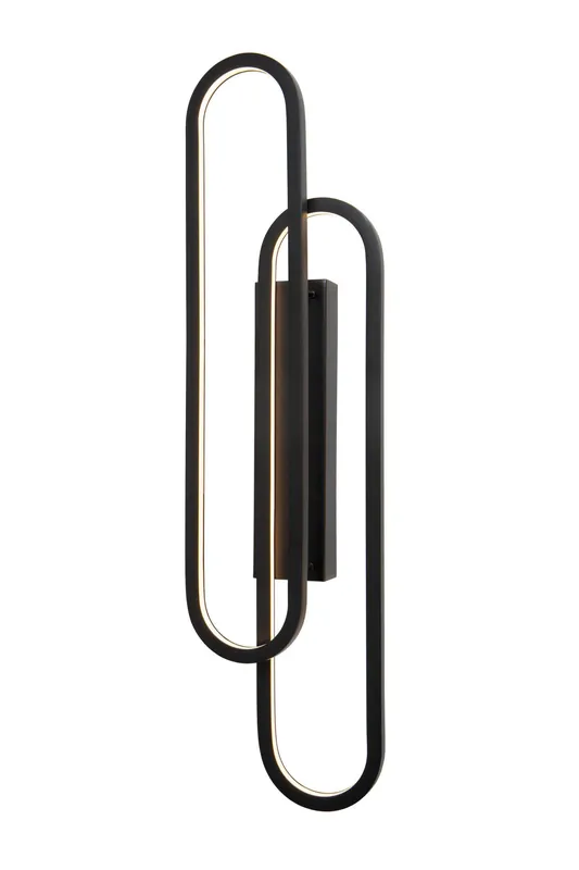 Lucide THELMA - Wandlamp - LED Dimb. - 1x35W 2700K - Zwart Veilige Betaling