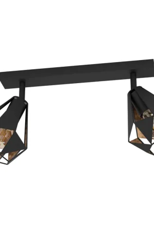 Alleen Vandaag EGLO Carlton 7 Spot - E27 - 42 cm - Zwart Koper - Staal