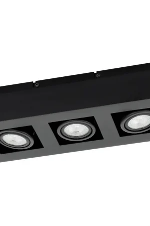 Aanbieding EGLO Mendoza Opbouwlamp - GU10 - 36 cm - Zwart