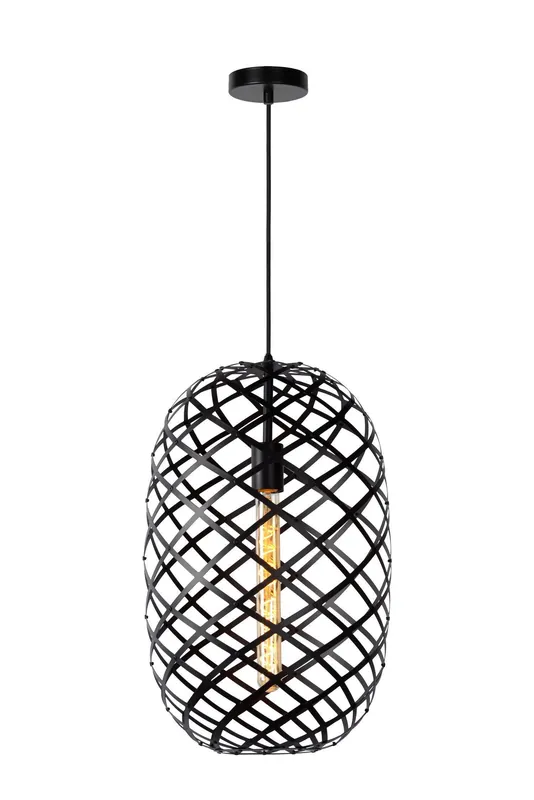 Must-Have Lucide WOLFRAM - Hanglamp - Ø32 cm - 1xE27 - Zwart