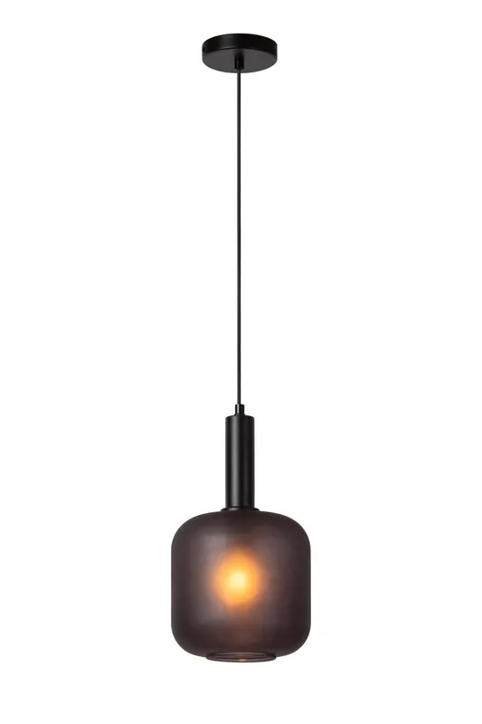 Direct Verzonden Lucide ELOISE - Hanglamp - Ø 21 cm - 1xE27 - Zwart