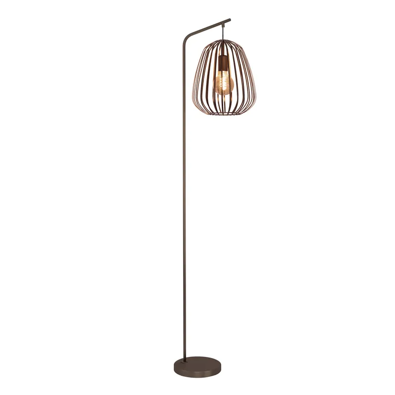 EGLO Espinal Vloerlamp - E27 - H 170 cm - Brons - Staal Voordeelprijs