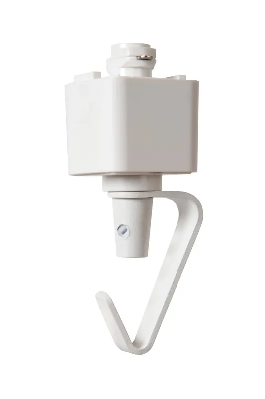Direct Verzonden Lucide TRACK Hanglampadapter - 1-fase Railsysteem / Railverlichting - Wit (Uitbreiding)
