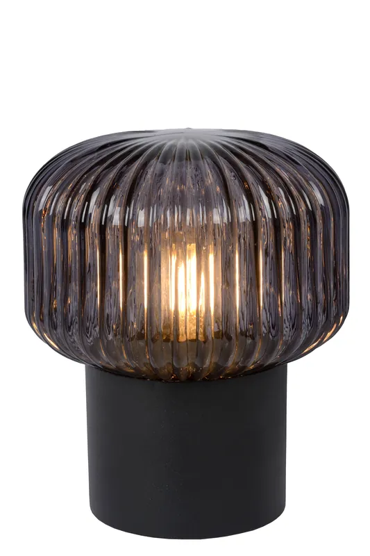 Op = Op Lucide JANY - Tafellamp - Ø 16 cm - 1xE14 - Zwart