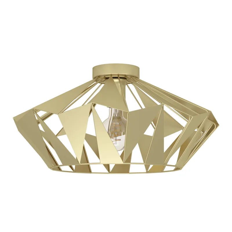 Speciale Aanbieding EGLO Carlton Plafondlamp - E27 - Ø 47 cm - Goud - Staal