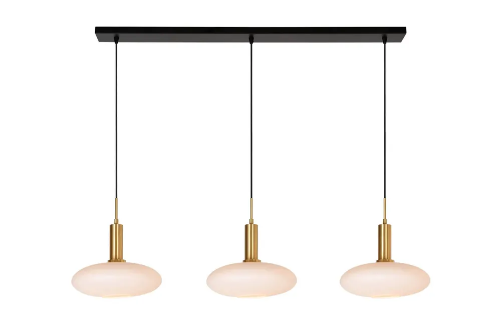 Alleen Vandaag Lucide SINGALA - Hanglamp - 3xE27 - Mat Goud / Messing