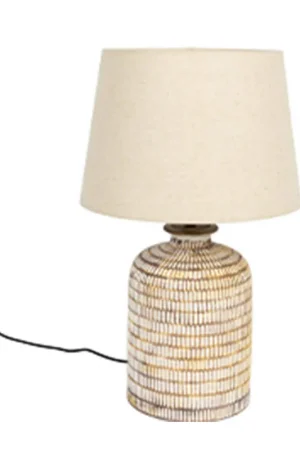 Betaalbaar Dutchbone Dutchbone Russel Tafellamp - Beige