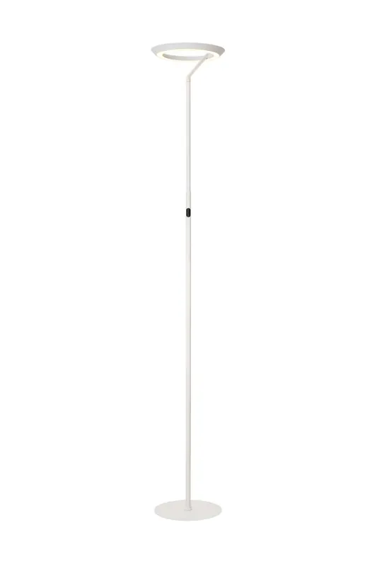 Aanbieding Lucide CELESTE - Vloerlamp - Ø28 cm - LED Dimb. - 1x21W 2700K - Wit