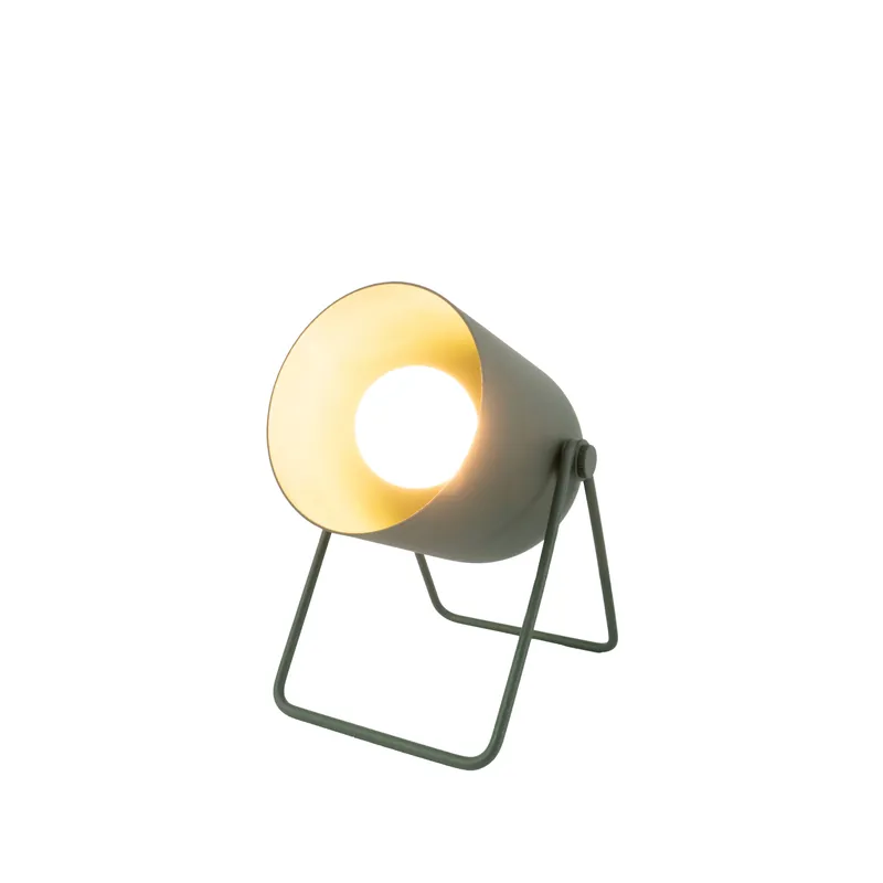 Uitverkoop EGLO Tilston Tafellamp - E14 - 14.5 cm - Groen - Kantelbaar