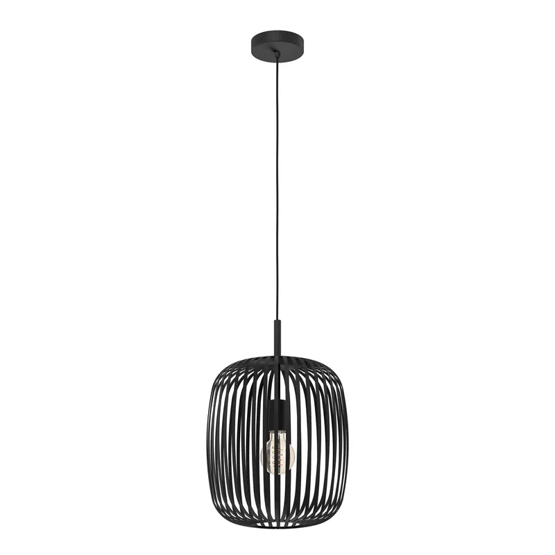 EGLO Romazzina Hanglamp - E27 - Ø 32,5 cm - Zwart Merkproduct