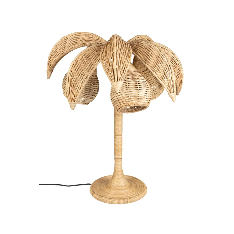 Fabrieksprijs Dutchbone Palmtree tafellamp - bruin