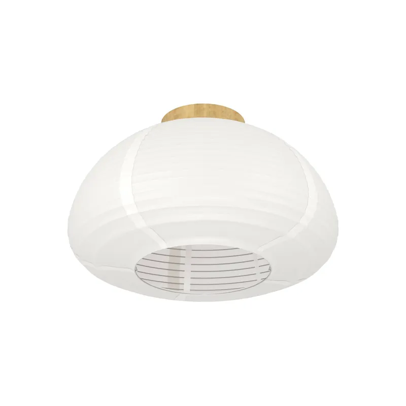 EGLO Summerhill Plafondlamp - E27 - Ø 40 cm - Wit Bruin - Papier Meest Verkocht