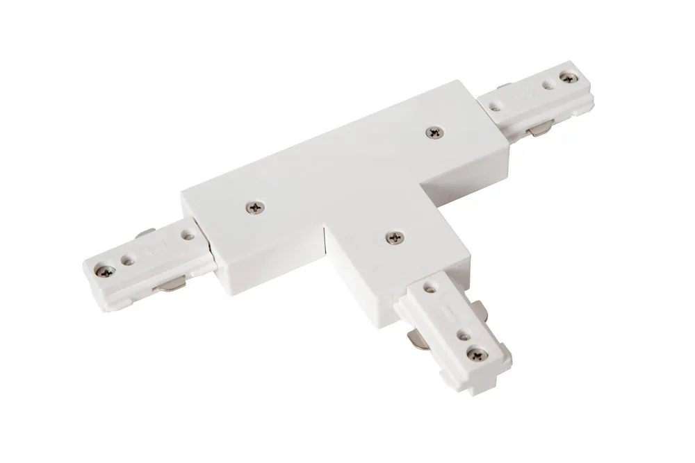 Lucide TRACK T-koppelstuk - 1-fase Railsysteem / Railverlichting - Wit (Uitbreiding) Flitsaanbieding