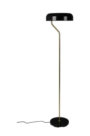 Zuiver Dutchbone Eclipse Vloerlamp/ Staande lamp Zwart Laatste Kans
