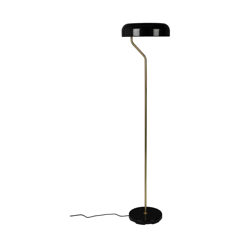 Zuiver Dutchbone Eclipse Vloerlamp/ Staande lamp Zwart Laatste Kans