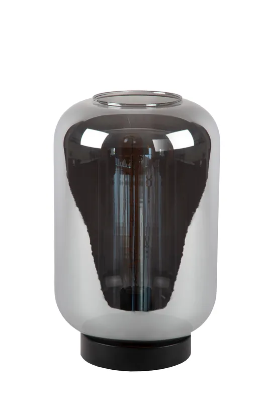 Lucide JOANET - Tafellamp - Ø 22 cm - 1xE27 - Fumé Aanbieding