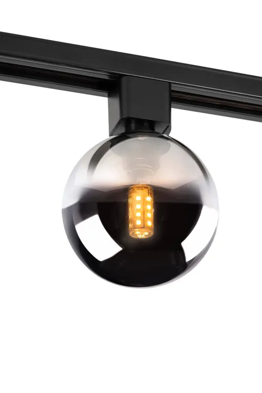 Lucide TRACK TYCHO- Railspot - 1-fase Railsysteem / Railverlichting - 1xG9 - Smoke (Uitbreiding) Betrouwbaar