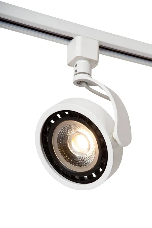 Shop Nu Lucide TRACK DORIAN Railspot - 1-fase Railsysteem / Railverlichting - 1xES111 - Wit (Uitbreiding)