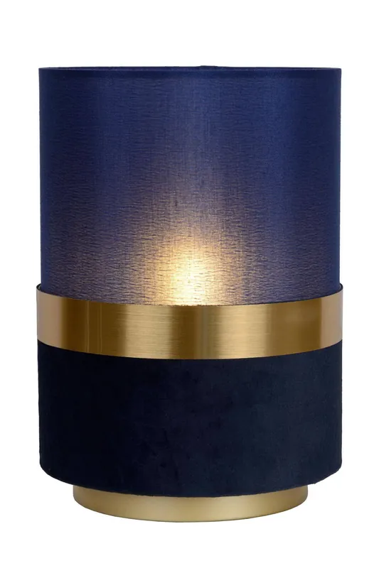 Lucide linnen tafellamp - blauw Hete Deal