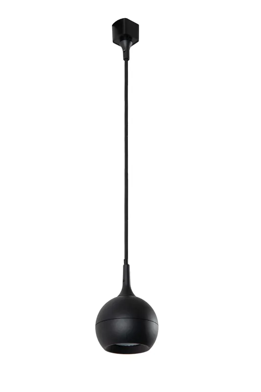 Shop Nu Lucide TRACK FAVORI Hanglamp - 1-fase Railsysteem / Railverlichting - 1xGU10 - Zwart (Uitbreiding)