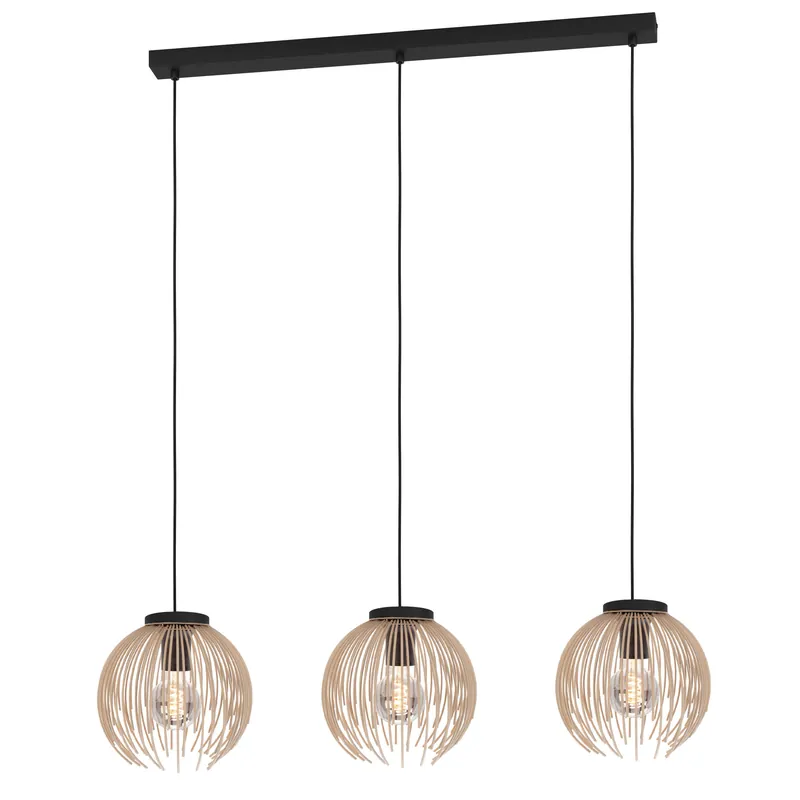 EGLO Venezuela-A Hanglamp - E27 - 93,5 cm - Zandkleur Betaalbaar