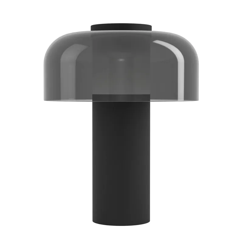 EGLO Ponente Tafellamp - Aanraakdimmer - Draadloos - LED - 20 cm - Zwart Smoke - Instelbaar wit licht - Oplaadbaar - Binnen en Buiten Hete Deal
