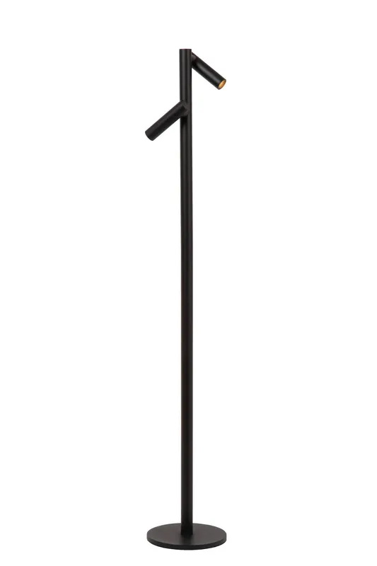 Populair Lucide ANTRIM - Oplaadbare Leeslamp Binnen/Buiten - Accu/Batterij - LED Dimb. - 2x2,2W 2700K - IP54 - Met draadloos oplaadstation - Zwart