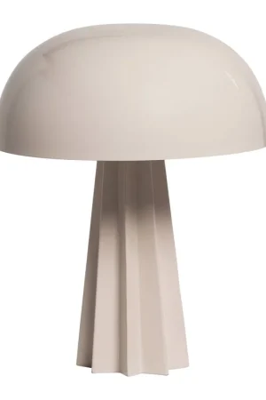 WOOOD Virel tafellamp metaal hoogglans lichtgrijs Alleen Vandaag