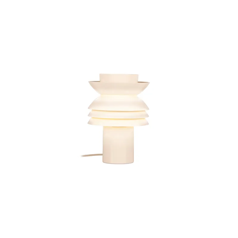Lucide YINDRA - Tafellamp - Ø 17,5 cm - 1xE27 - Beige Vibes Laatste Versie