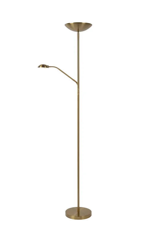 Uitverkoop Lucide ZENITH - Leeslamp - LED Dimb. - 3000K - Mat Goud / Messing