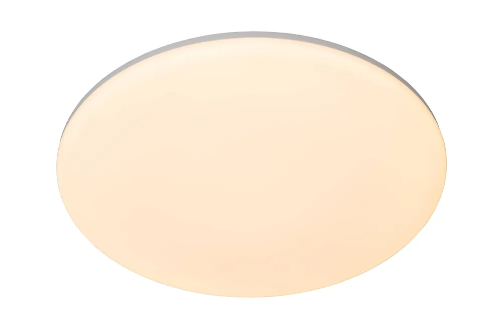 Lucide OLSON - Plafonnière - Ø 45 cm - LED Dimb. - CCT - 1x45W 3000K/6500K - Opaal Superprijs