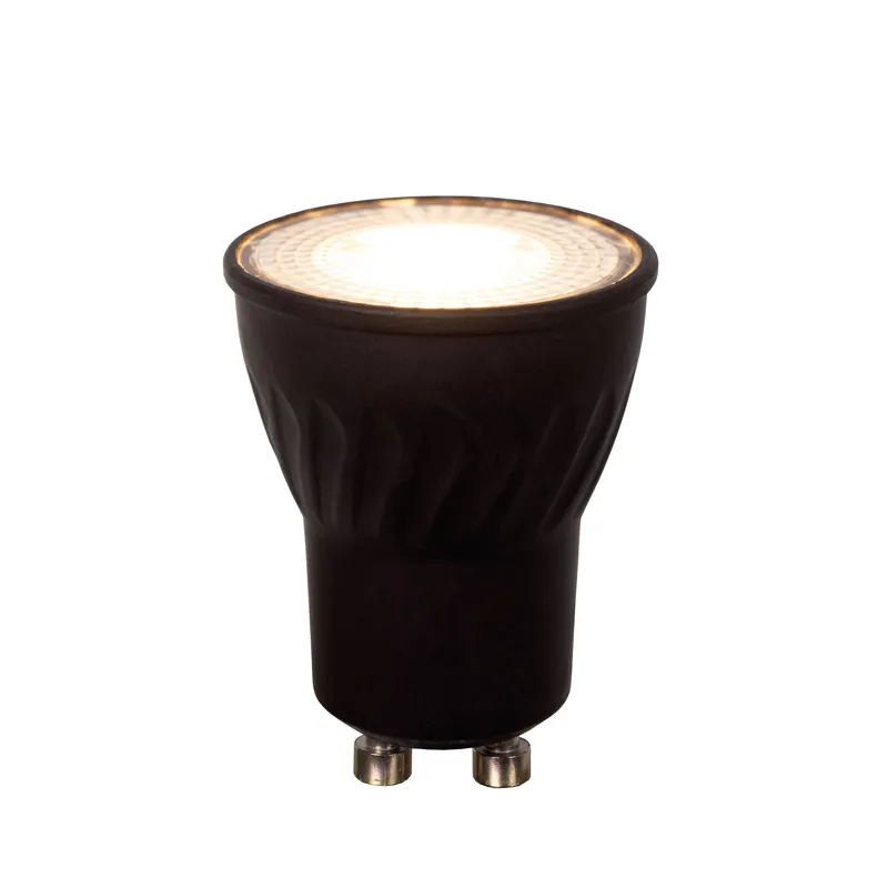Nieuw Lucide MR11 - Led lamp - Ø 3,5 cm - LED Dim to warm - GU10 (MR11) - 1x4W 2200K/3000K - Zwart