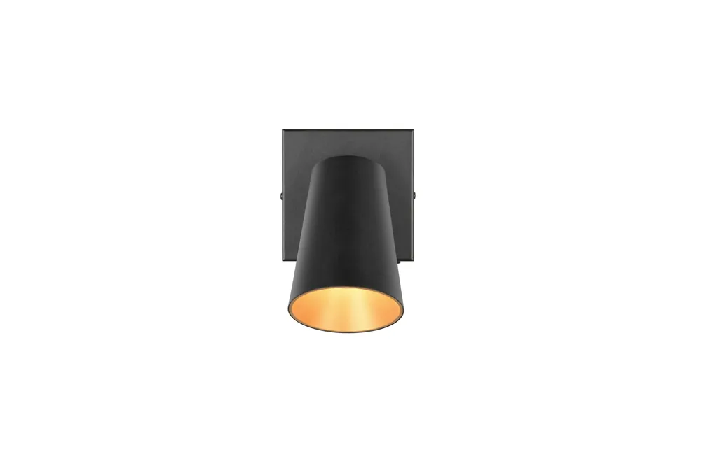 TRIO SHARP - Spot - Zwart mat - excl. 1x GU10 4,9 W Direct Beschikbaar