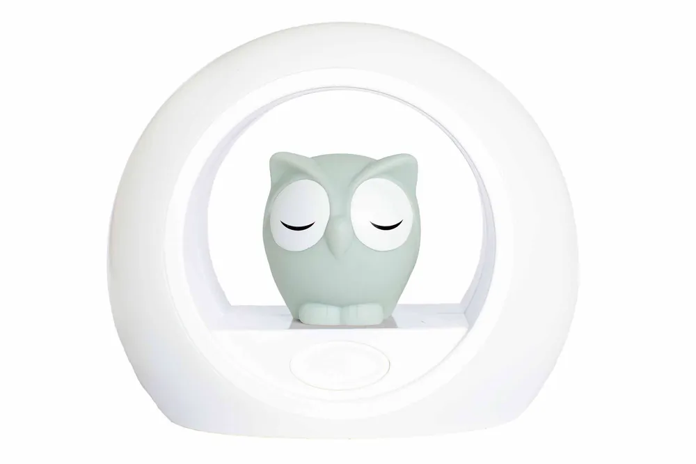 Aanbieding Zazu nachtlampje Lou Uil grijs
