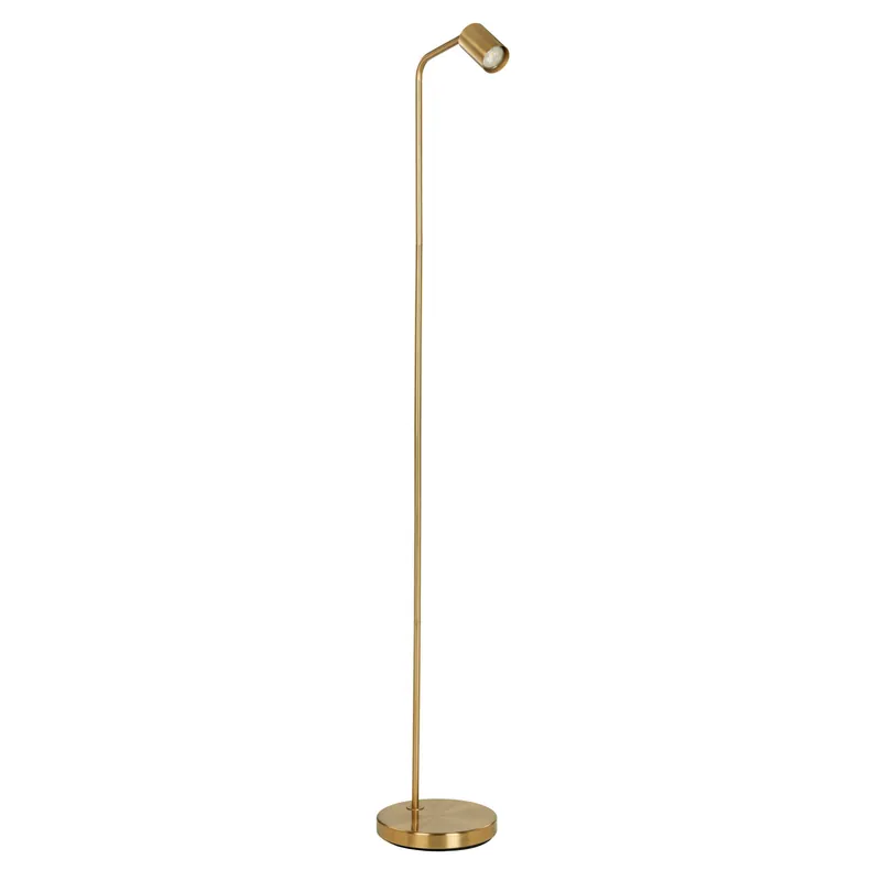 EGLO Rigomagno Vloerlamp - GU10 - 151 cm - Goud - Kantelbaar Koop Online