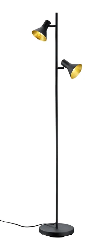 Speciale Aanbieding REALITY NINA - Vloerlamp - Zwart - excl. 2x E14 2 W
