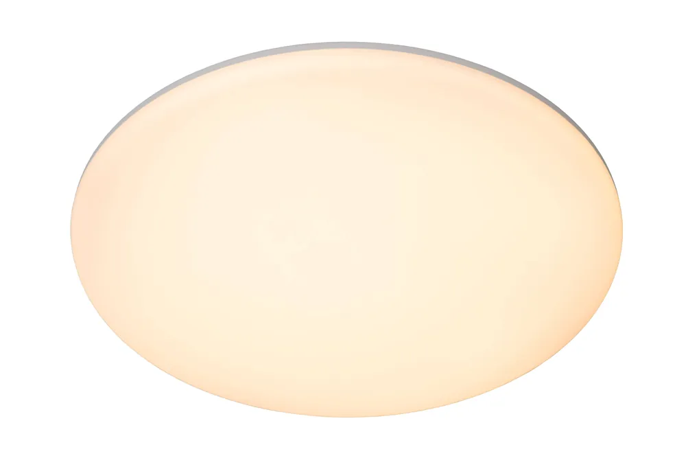 Lucide OLSON - Plafonnière - Ø 35 cm - LED Dimb. - CCT - 1x36W 3000K/6500K - Opaal Gratis Retour