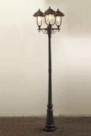 Nieuw Konstsmide PARMA Kandelaar Zwart, 1-licht
