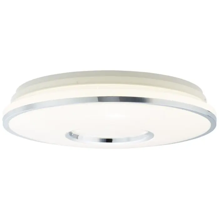 Brilliant Visitation Plafondlamp LED Zilver, Wit, 1-licht, Afstandsbediening, Kleurwisselaar Lage Prijs