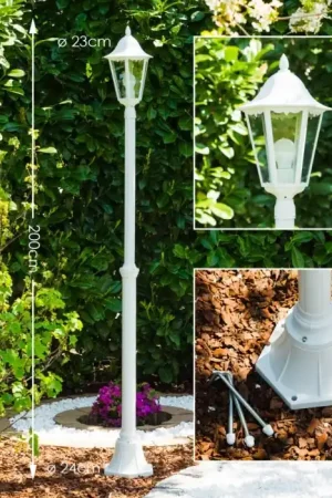 Esteli Padverlichting Wit, 1-licht Hete Deal