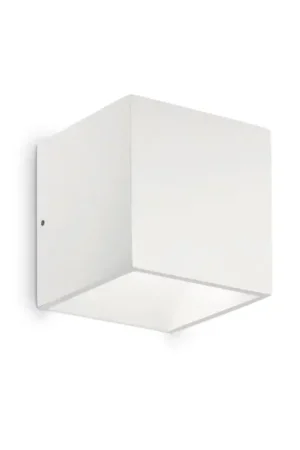 Laatste Kans Ideallux RUBIK Buiten muurverlichting LED Wit, 1-licht