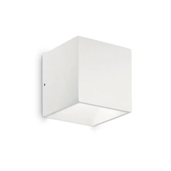 Laatste Kans Ideallux RUBIK Buiten muurverlichting LED Wit, 1-licht