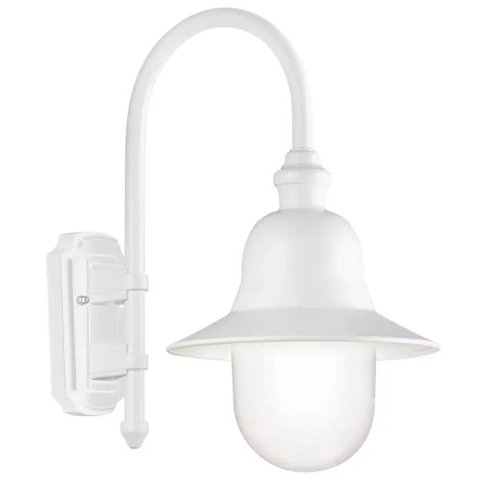 Flitsaanbieding LCD Lengerich Buiten muurverlichting Wit, 1-licht