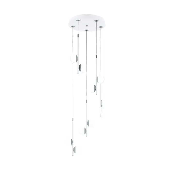 Eglo OLINDRA Hanger LED Wit, 10-lichts Laatste Versie