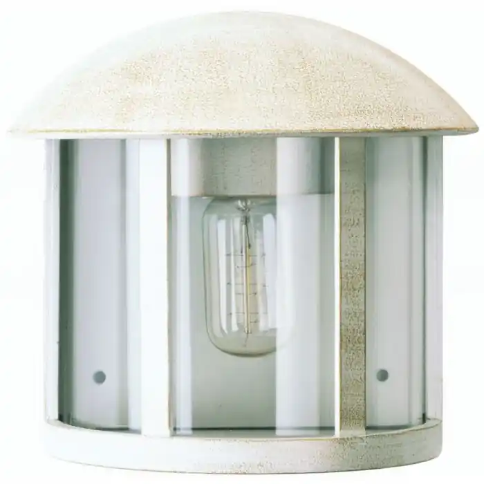Albert 3225 Buiten muurverlichting Goud, Wit, 1-licht Laatste Kans