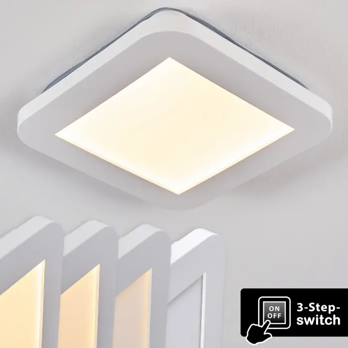 Gereduceerde Prijs Siguna Plafondpaneel LED Wit, 1-licht